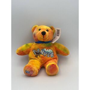 Symbolz Bear Denver Plush Stuffed Animal Blue 8‎ In. 2008 RARE Collectible
